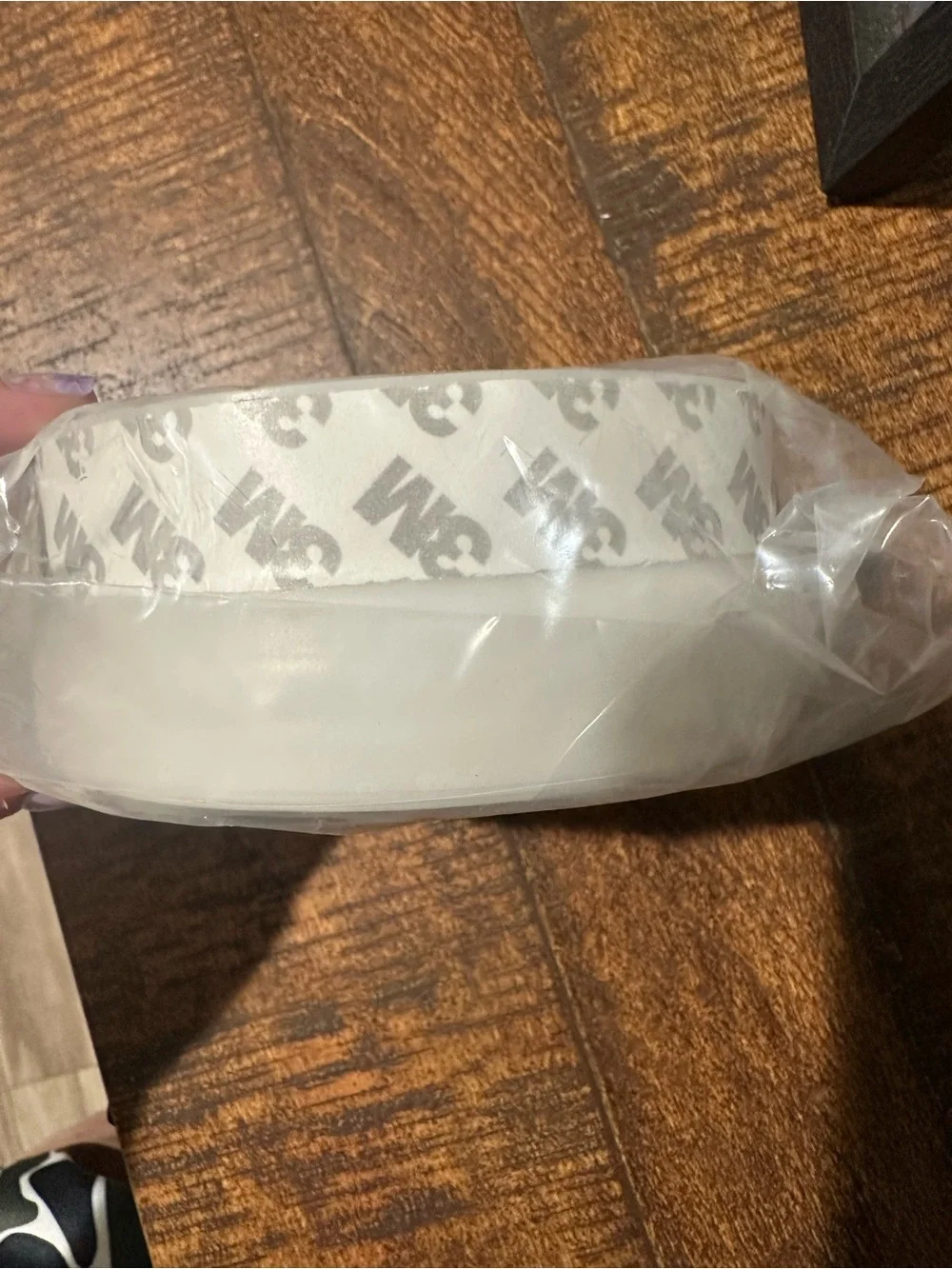 White Silicone Door Draft Stopper with 3M Adhesive 45mmX1000mm